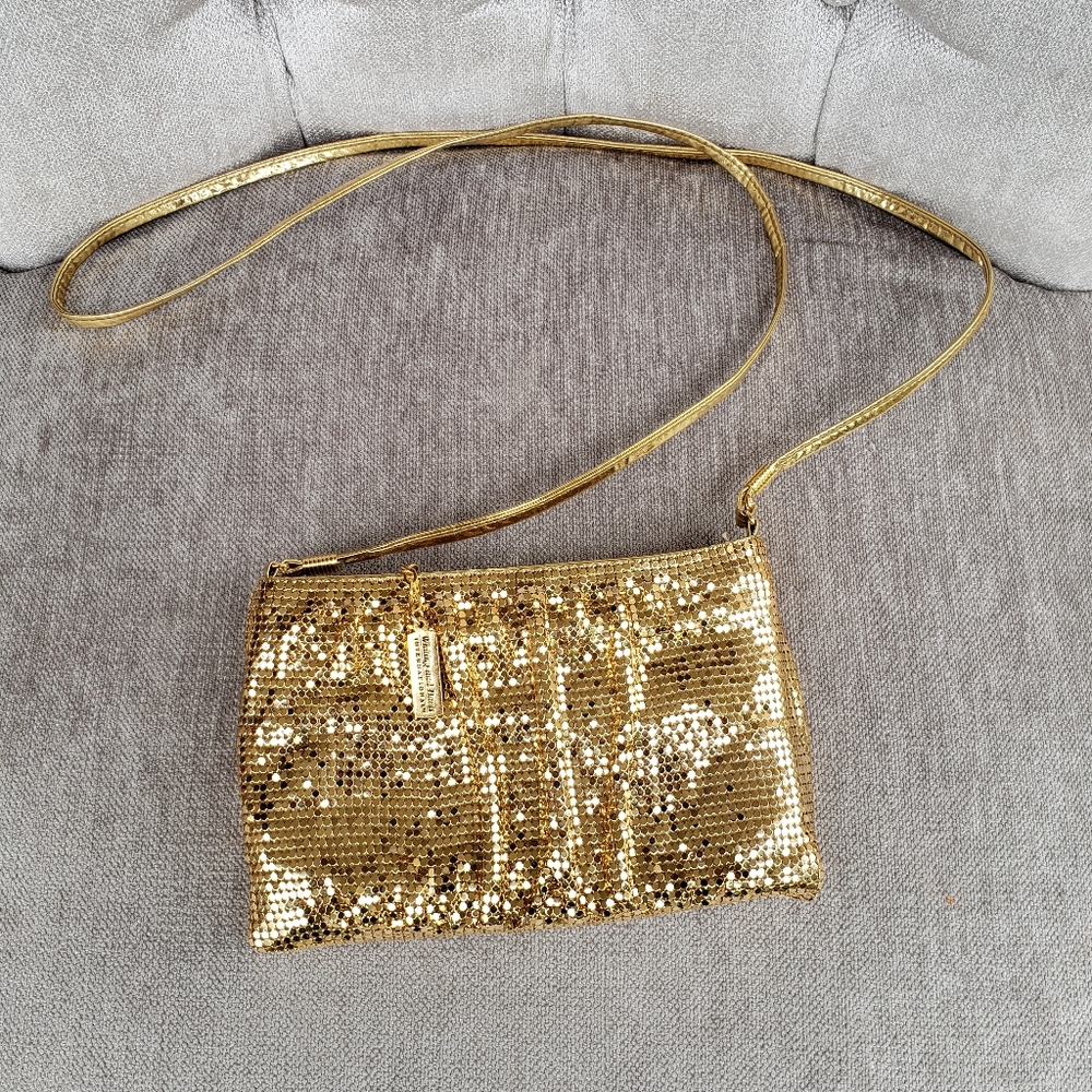 Whiting & Davis Crossbody clutch